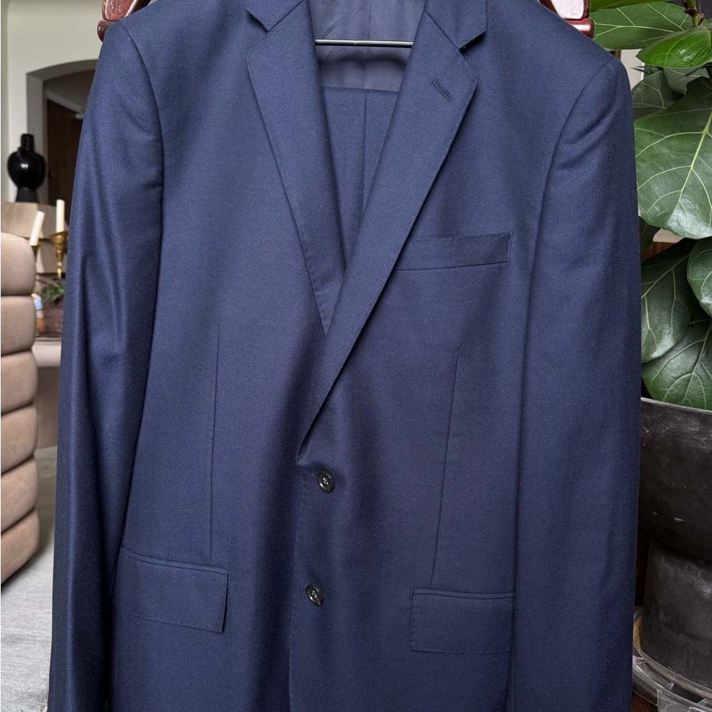 J. Crew Ludlow cashmere suit 40R